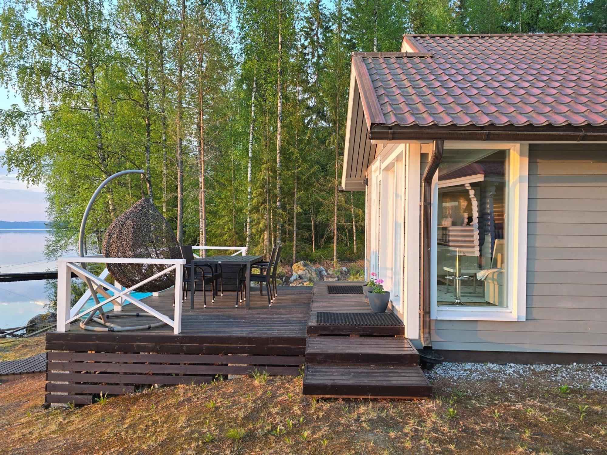 Villa Leppaekerttu Enonkoski Exterior foto