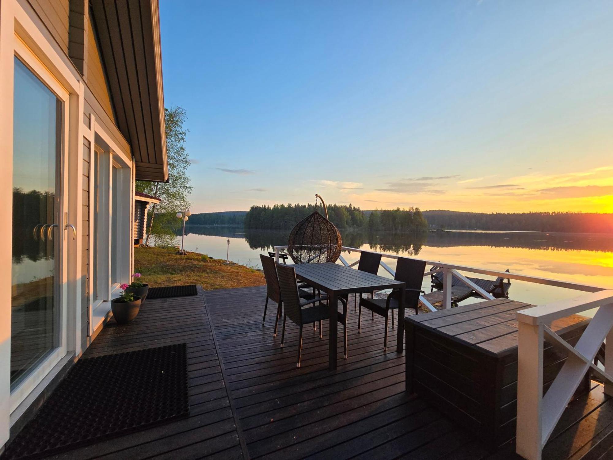 Villa Leppaekerttu Enonkoski Exterior foto